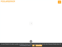 Tablet Screenshot of poolarserver.com