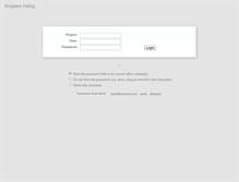 Tablet Screenshot of knippershelbig.poolarserver.com